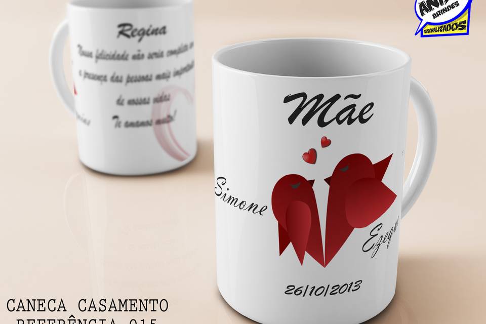 Canecas de porcelana