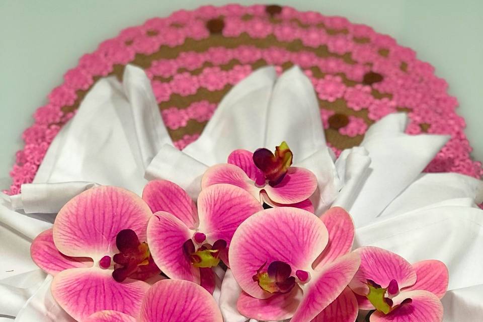 Combinação Orquídea