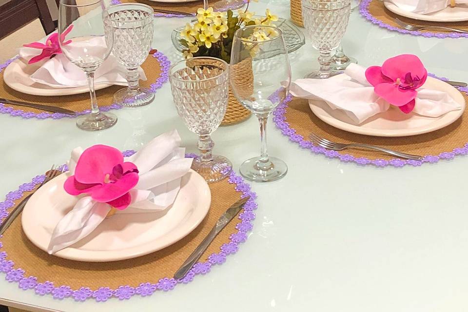 Combinação Orquídea