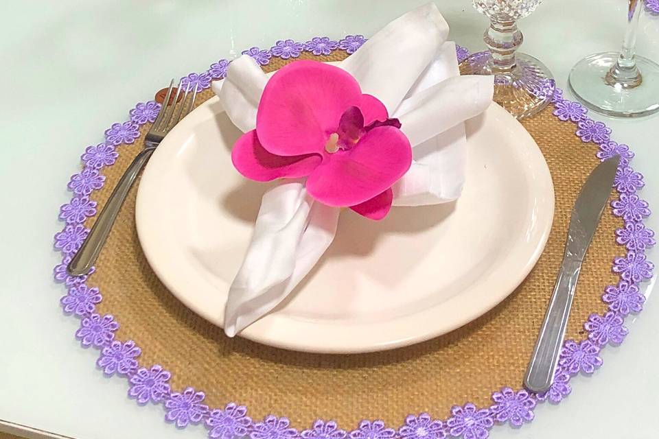 Combinação Orquídea