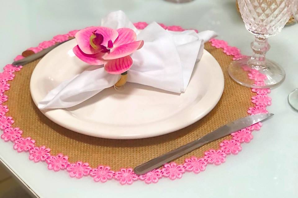 Combinação Orquídea