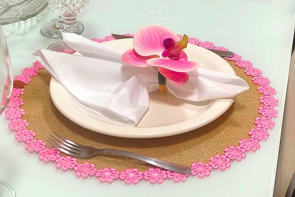 Combinação Orquídea