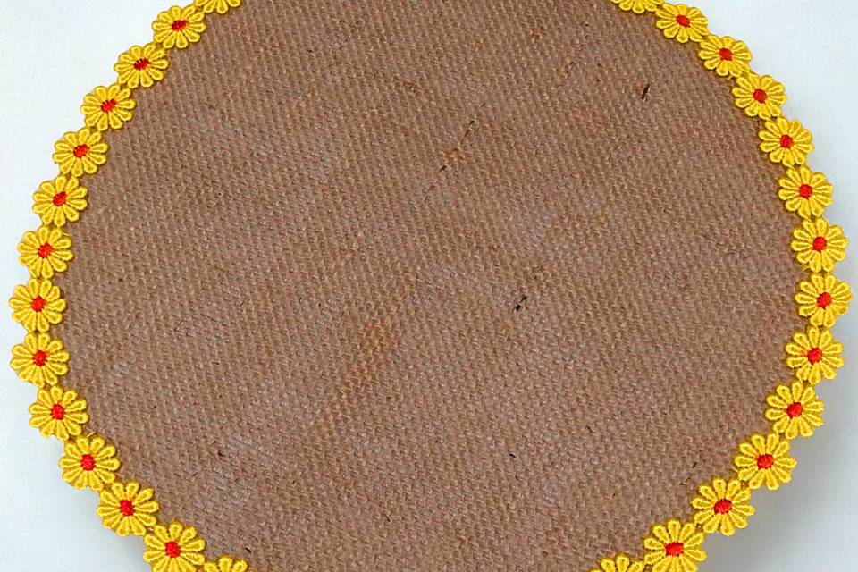 Jogo Americano Amarelo