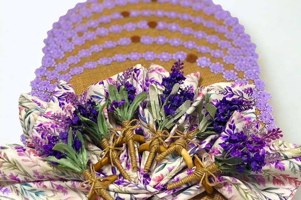 Combinação Lavanda lilás
