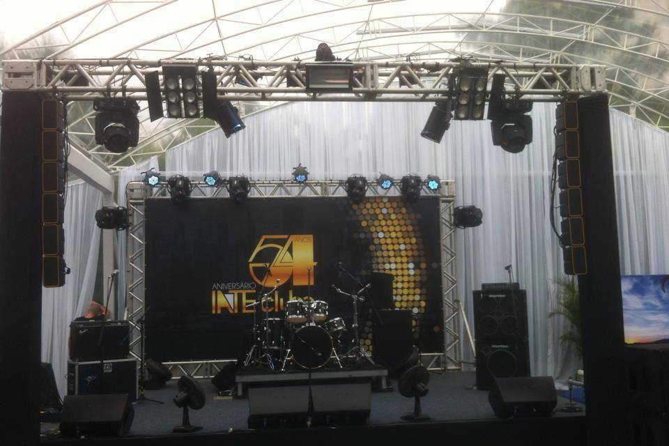 Palco + Sonirização