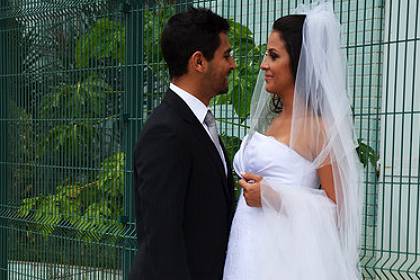 Casal feliz