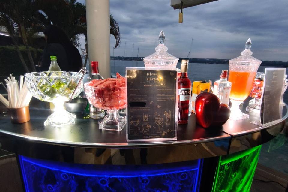 Bar decorado