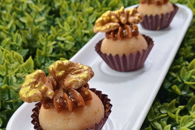 Brigadeiro de nozes com doce d