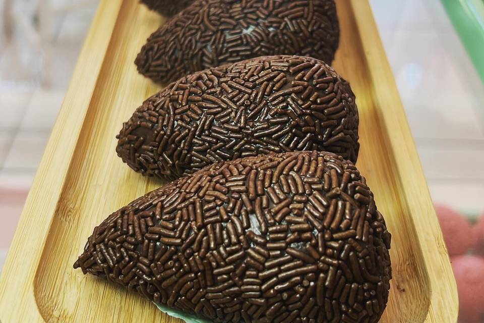 Coxinha de brigadeiro