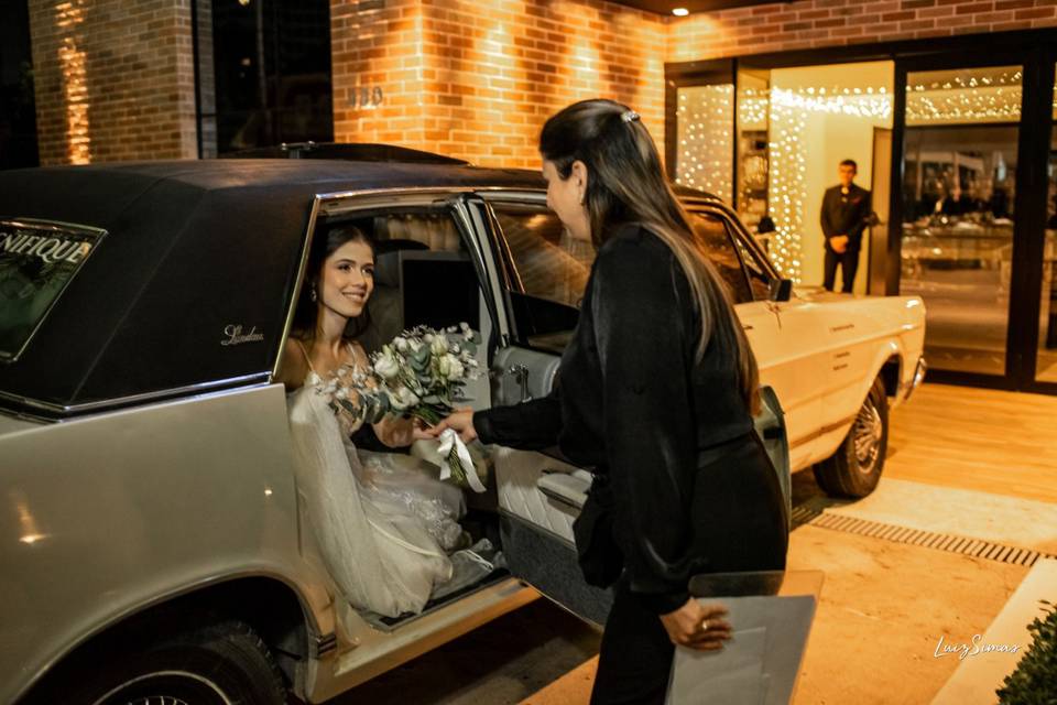 Recebendo a noiva