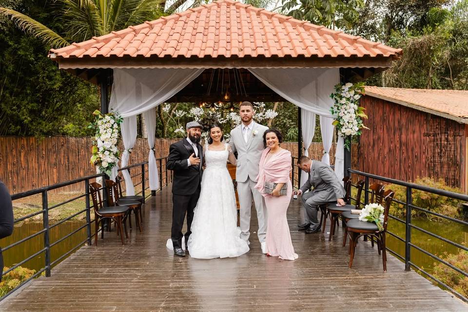 Casamento ao ar livre exige!