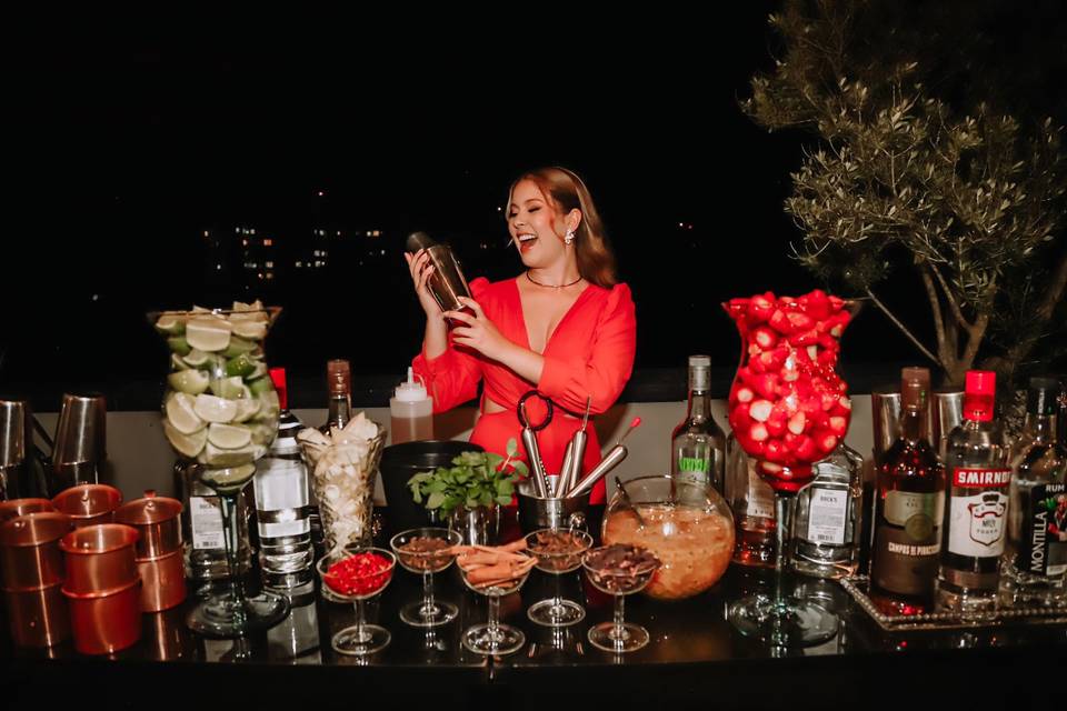 Campari Bartenders Drinks para eventos.