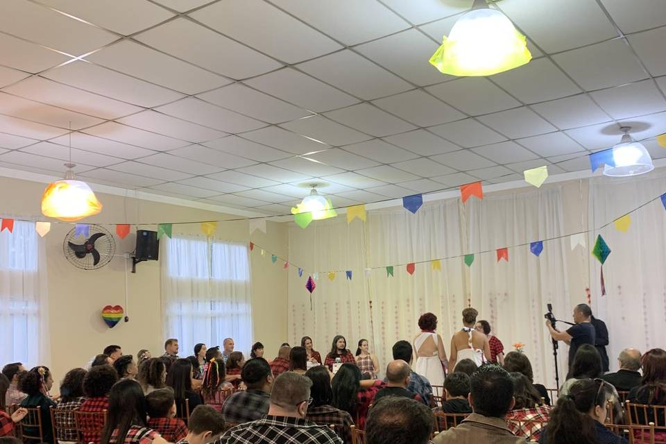 Casamento com Festa Junina