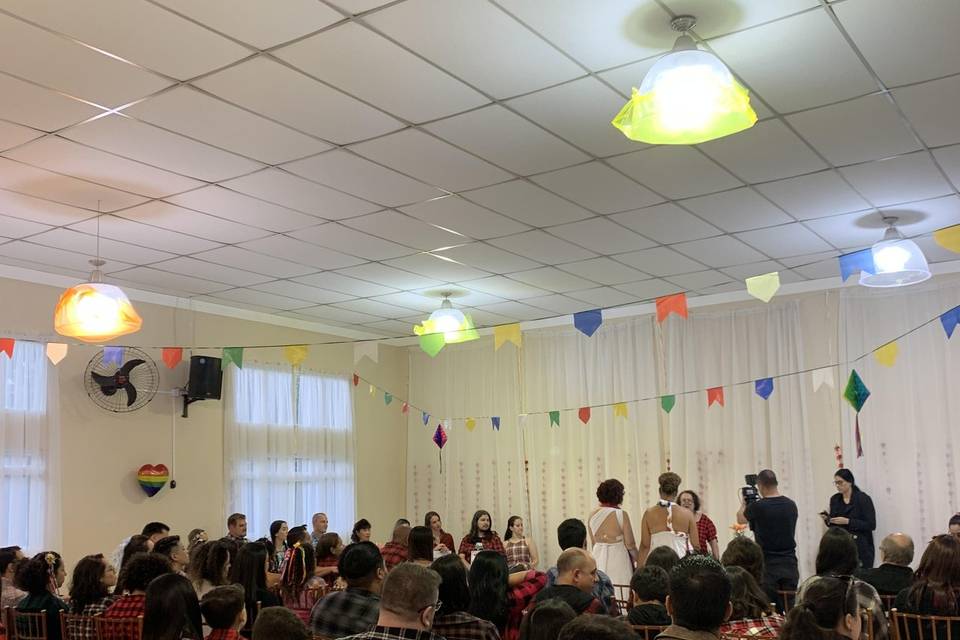 Casamento com festa junina
