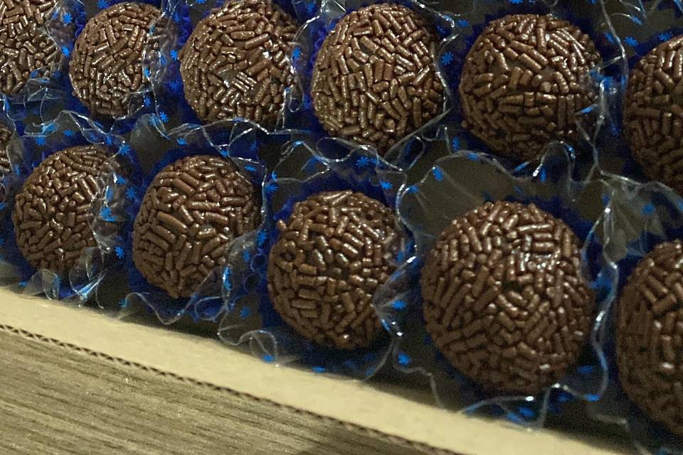 Brigadeiro gourmet de nutella