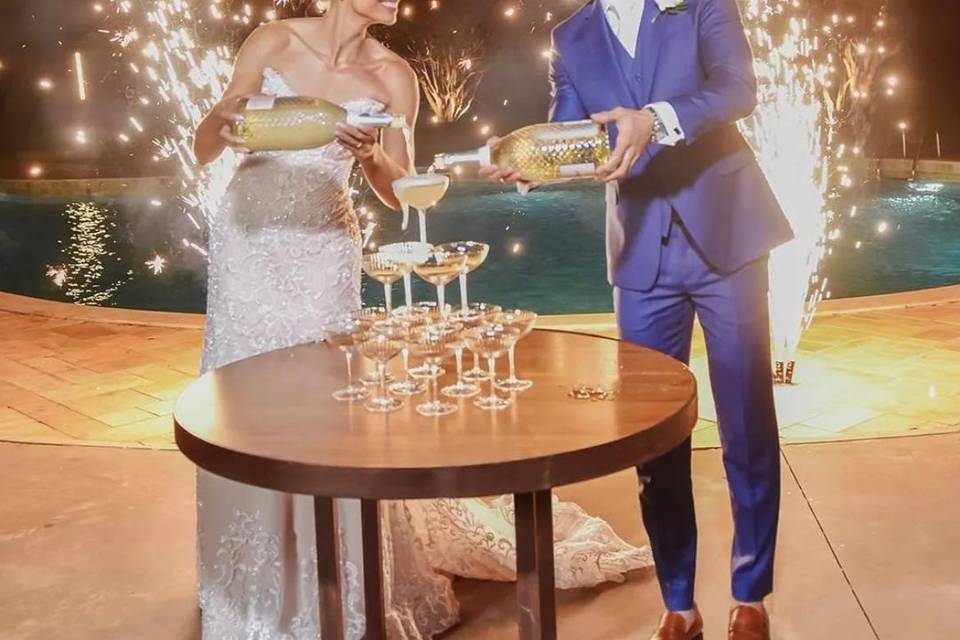 Brinde casamento Kaio e Alexia