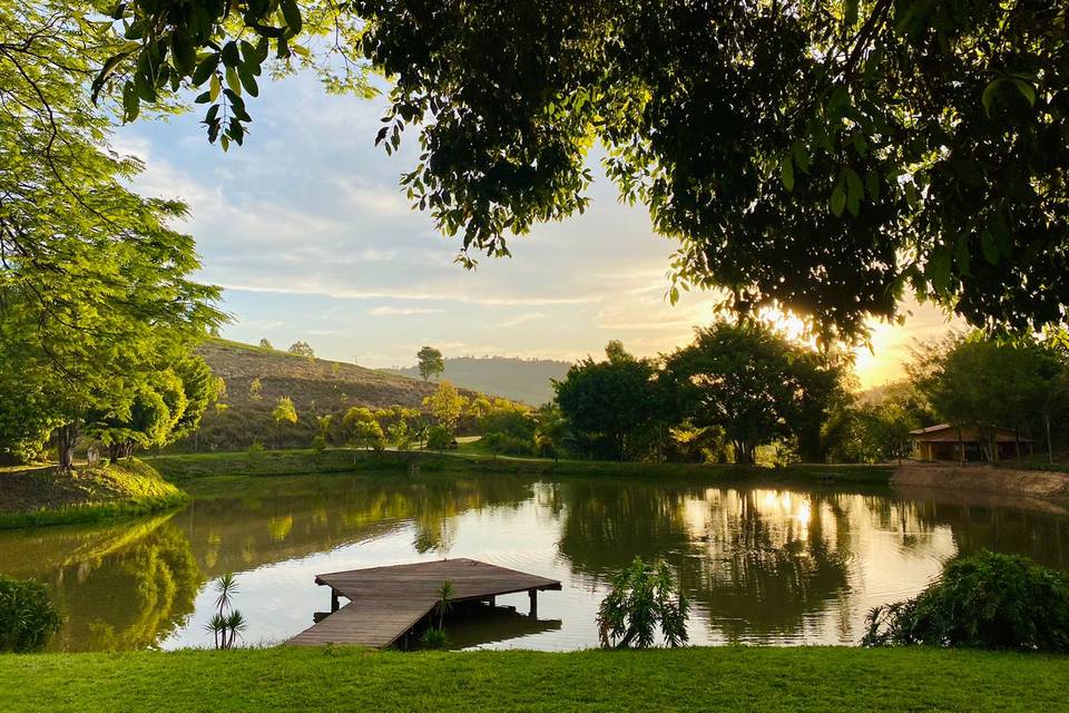 Vista do lago