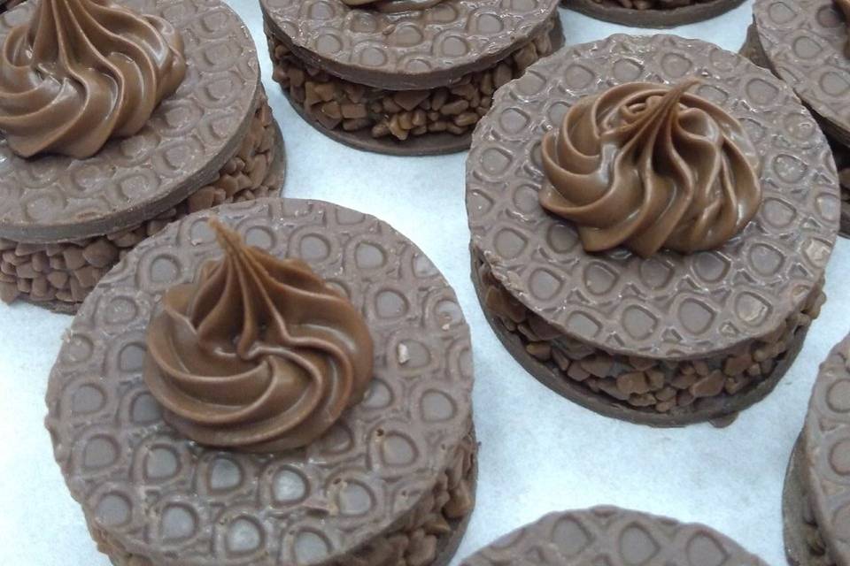 Medalhão de brigadeiro gourmet