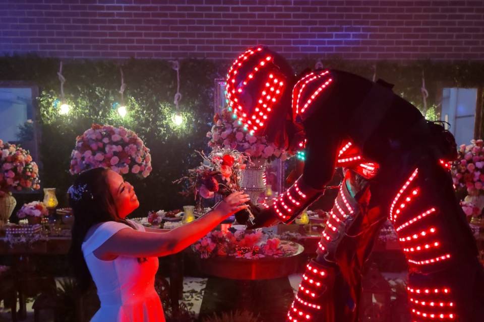 Noiva com Robô