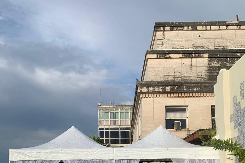 Tenda sanfonada