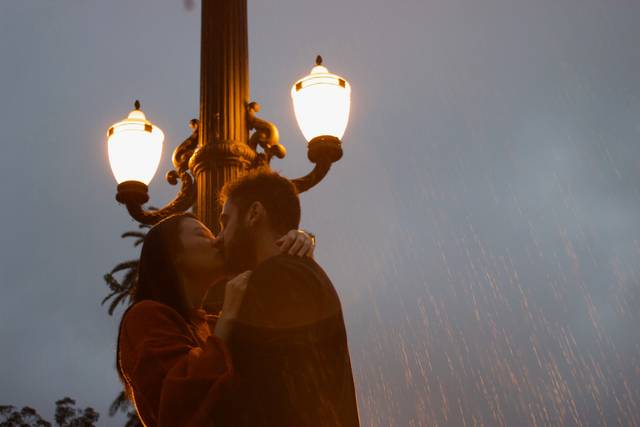 Beijo na chuva - Parque