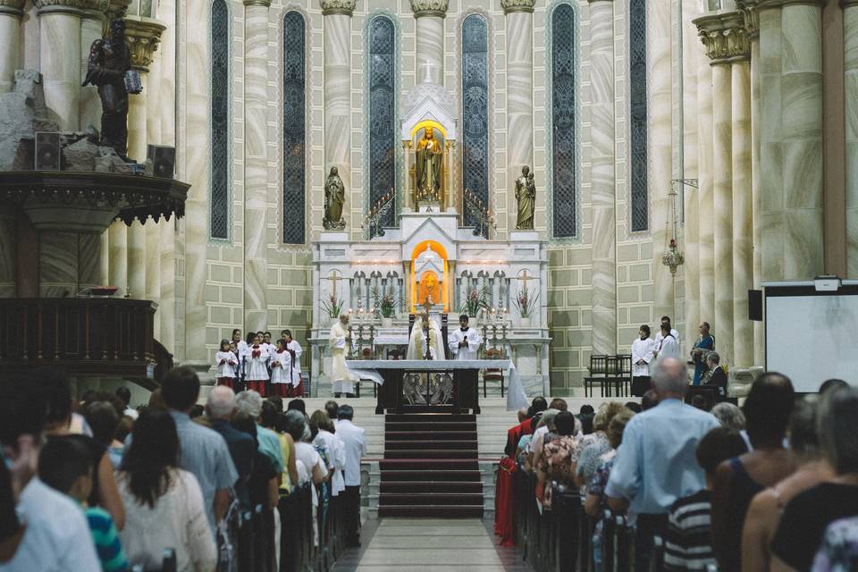 Cerimônia na Igreja Matriz