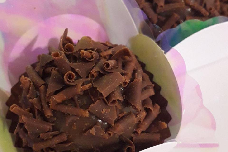 Brigadeiro meio amargo