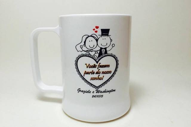 Caneca Acrílica
