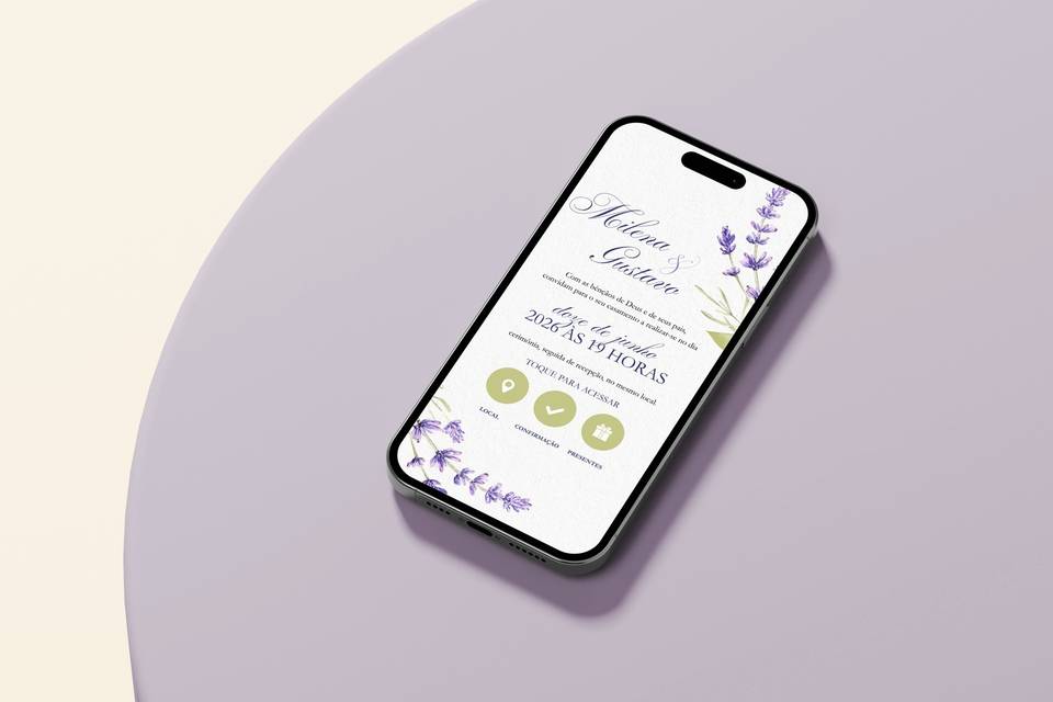 Convite Digital - mod. 3
