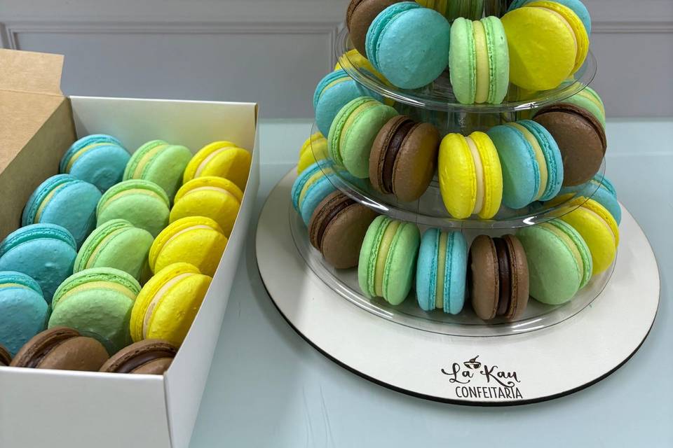 Torre de macarons