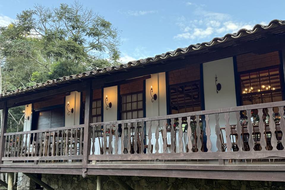 Varanda do salão