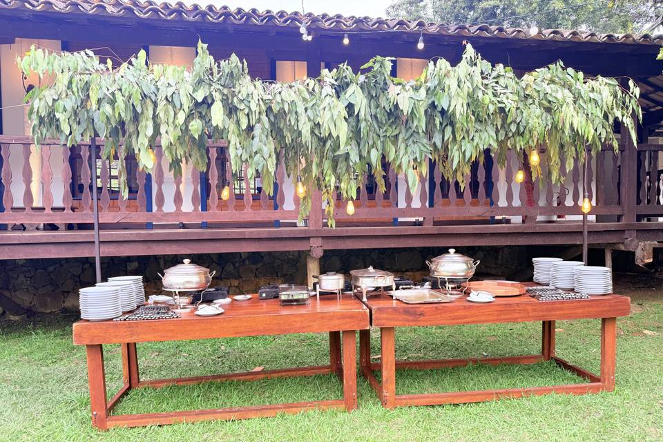 Buffet ilha