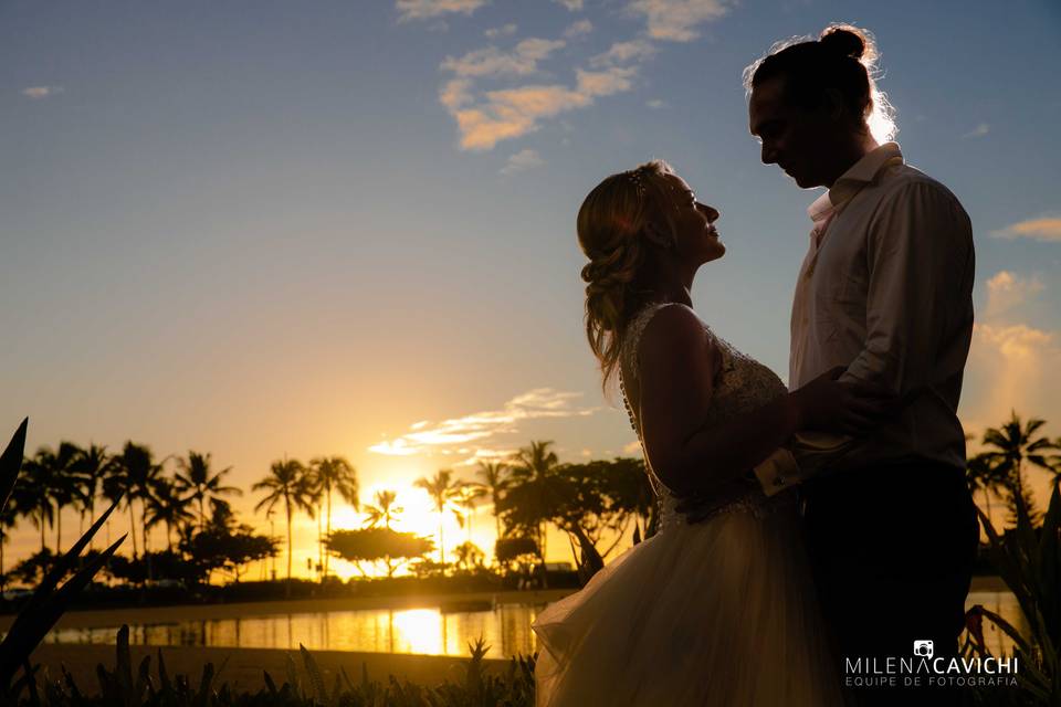 The wedding day - Havai