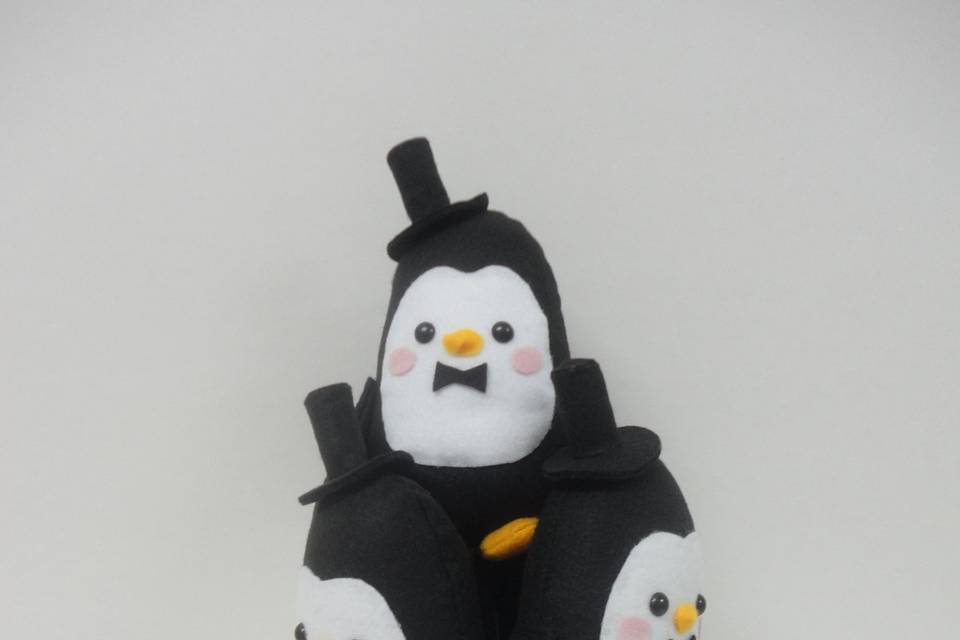 Buquê de Pinguim c/3