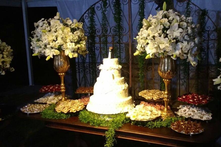 Mesa de doces casamento