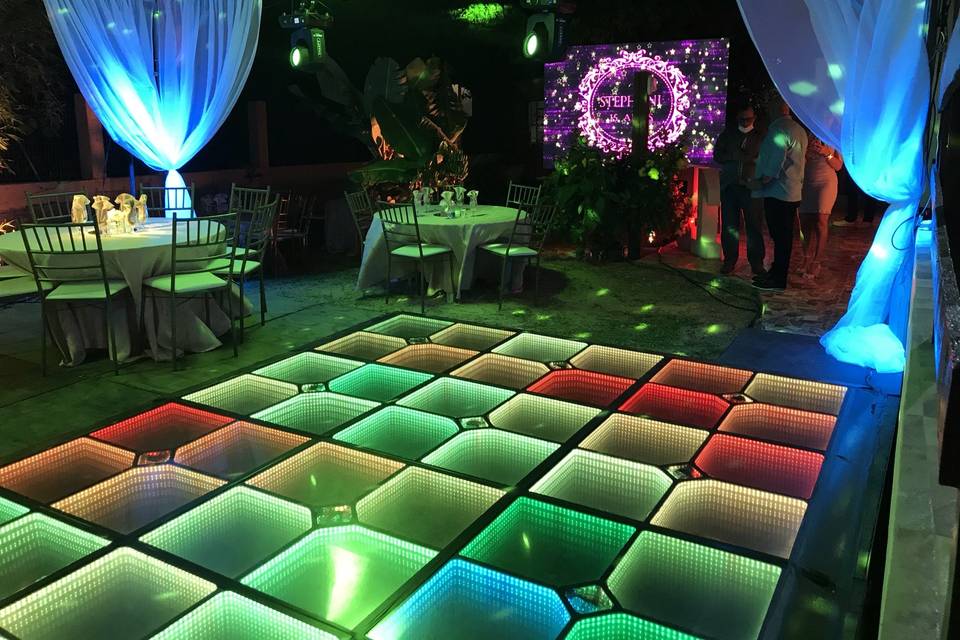 Pista de led 3D