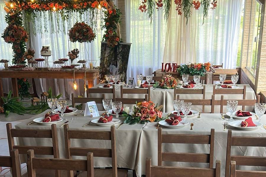 Decoração de casamento Paraná