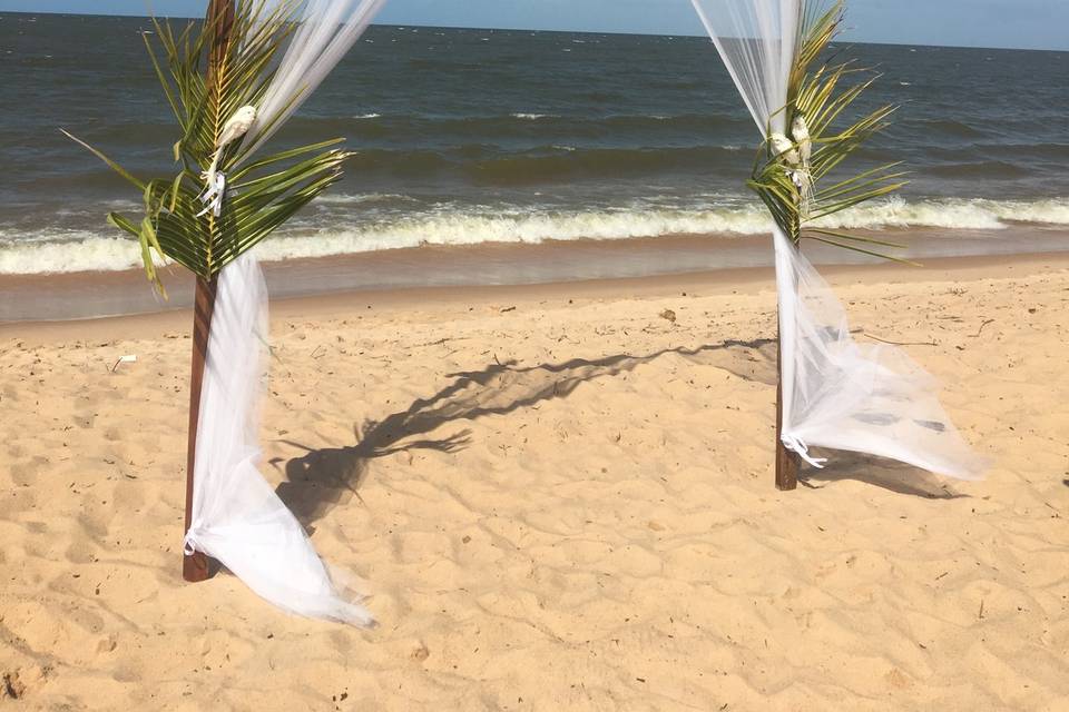 Altar na praia