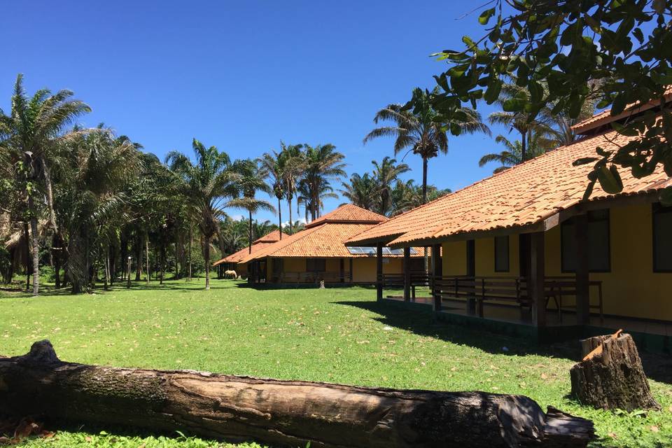 Área externa dos Apartamentos