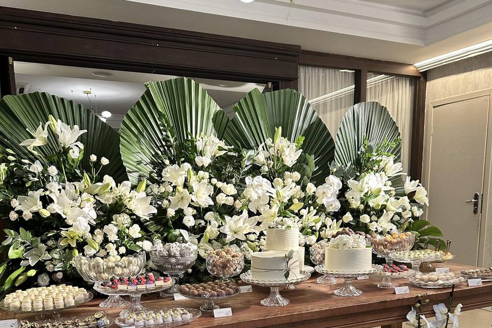 Decoração mesa doces