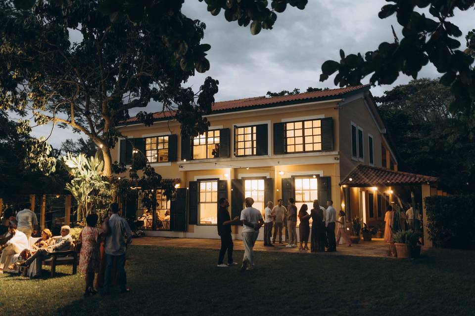 A Casa durante evento