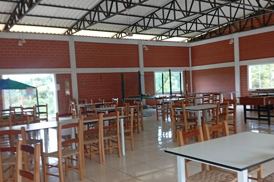 Espaços amplos