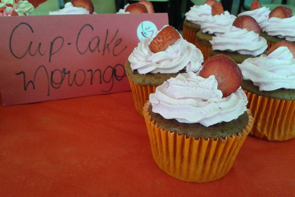 Cupcake morango