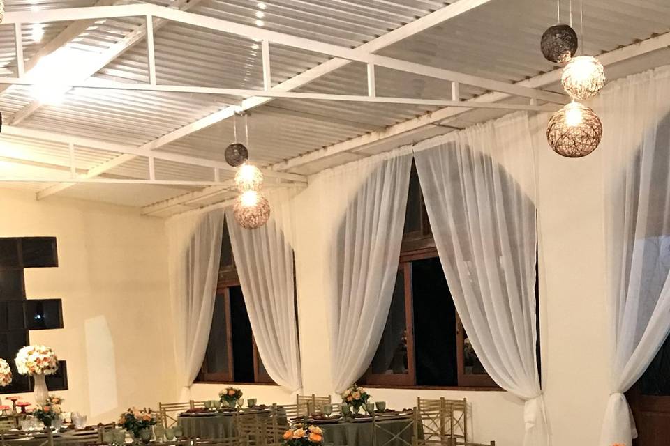 Decoração espaço festas