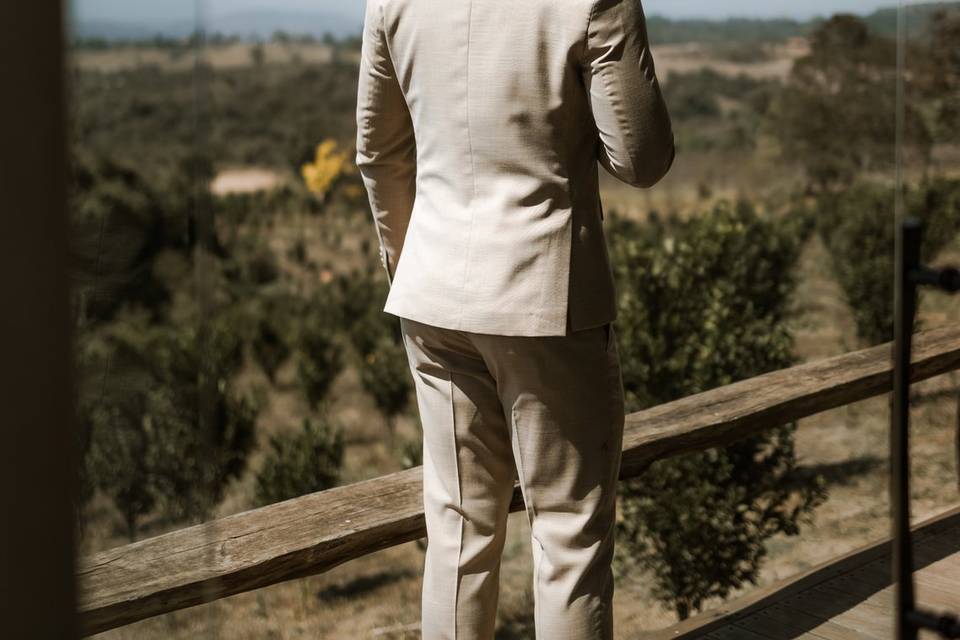 Traje Bege Champagne Jordania
