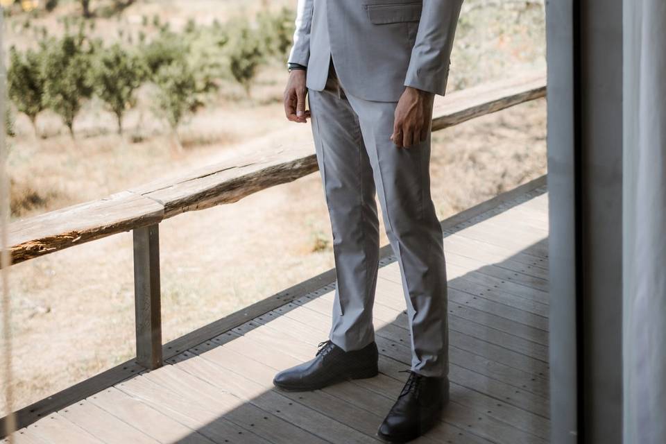 Traje Cinza Itália