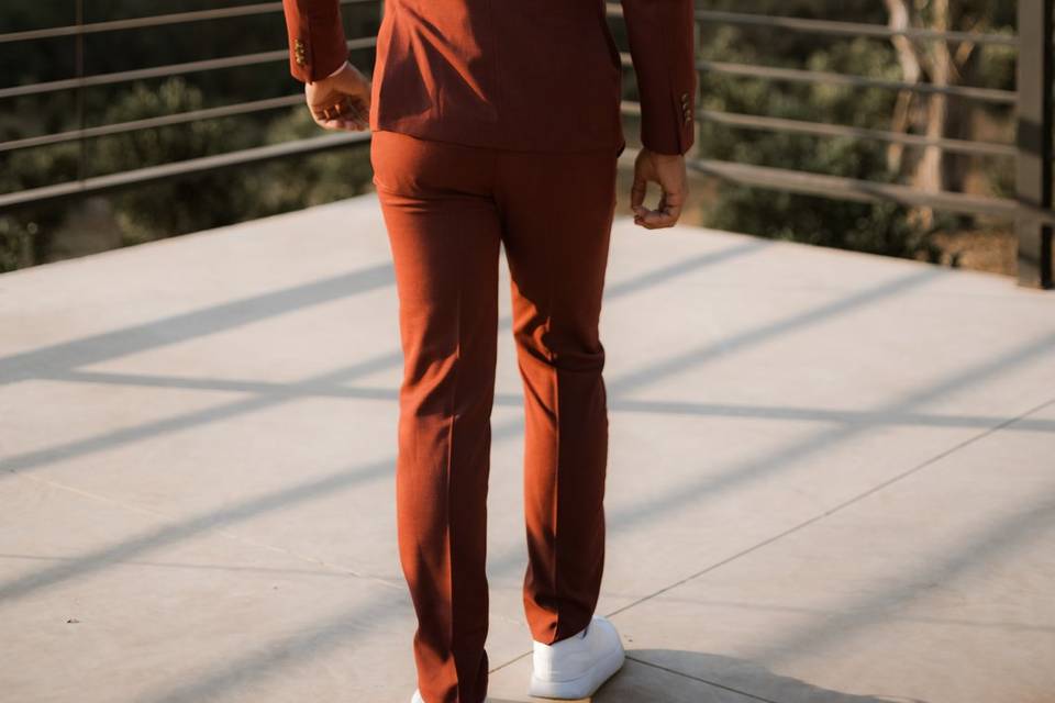Traje Marsala Turquia