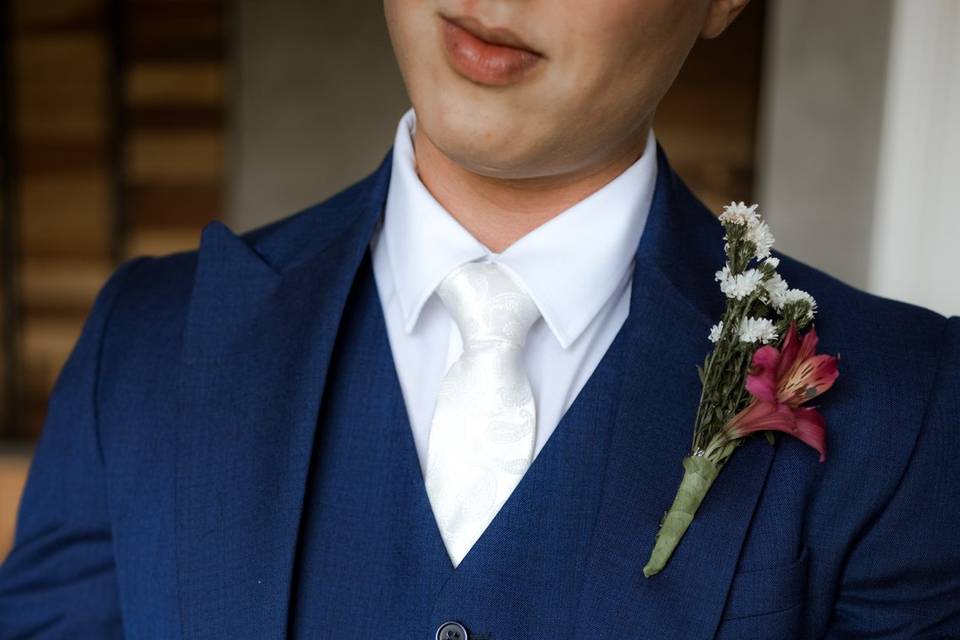 Traje Azul Milão