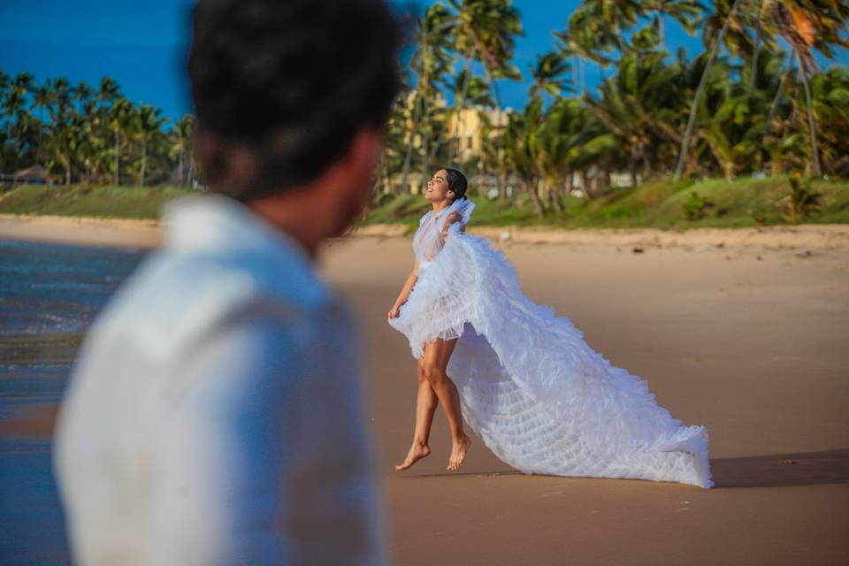 Marina e Gabriel - Praia do Forte