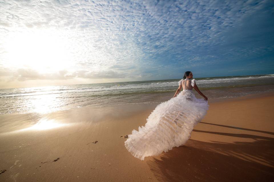 Marina e Gabriel - Praia do Forte